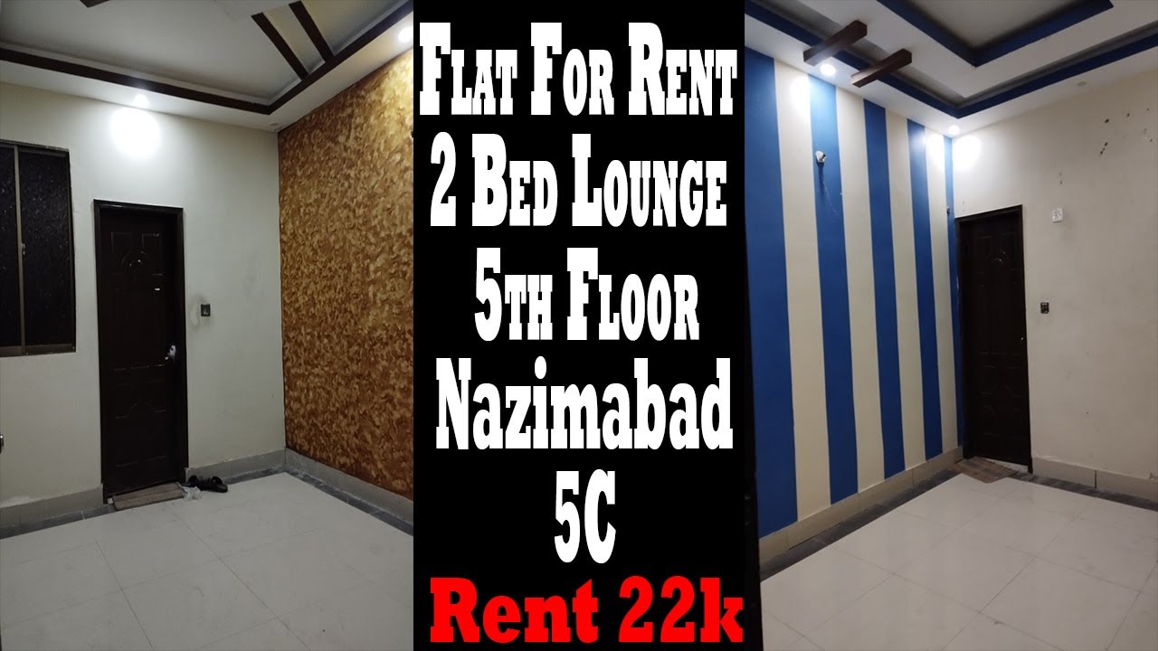 Property For Rent | 2 Bed Lounge 5th Floor Nazimabad 5C Karachi