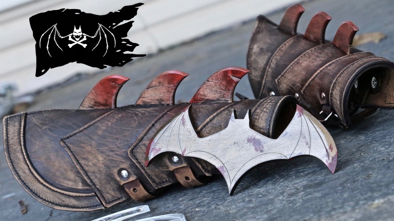 Pirate Batman Final Cosplay Update: Gauntlets, Batarangs & Capes!