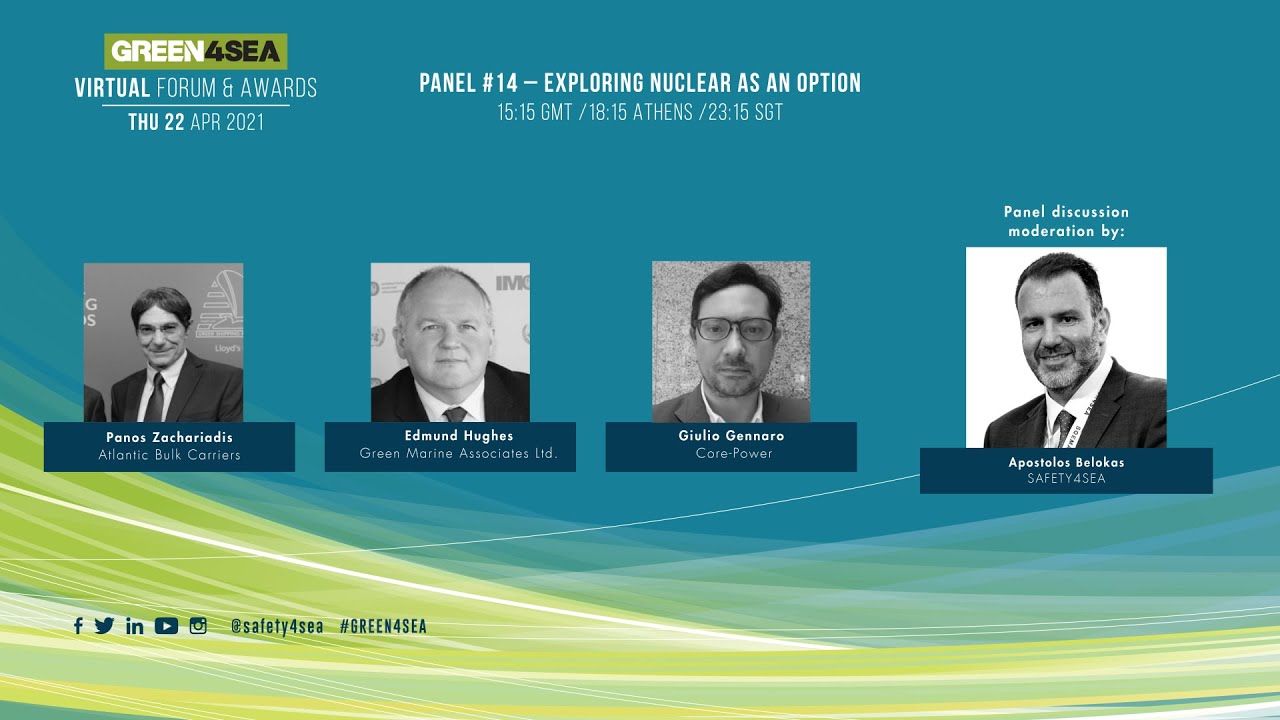 2021 GREEN4SEA Virtual Forum Panel 14: Exploring Nuclear as an option