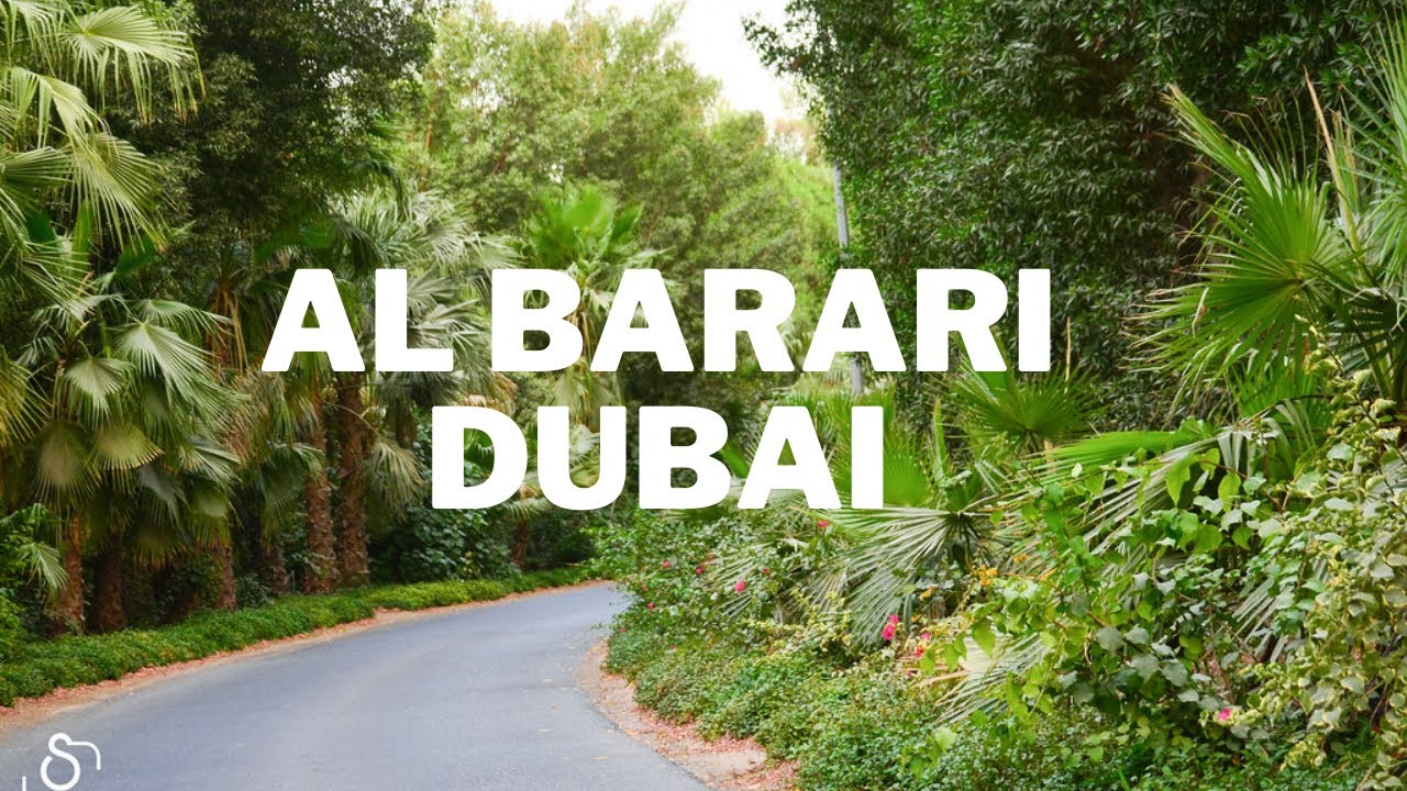 Al Barari Dubai. A drive through the greenest community in Dubai