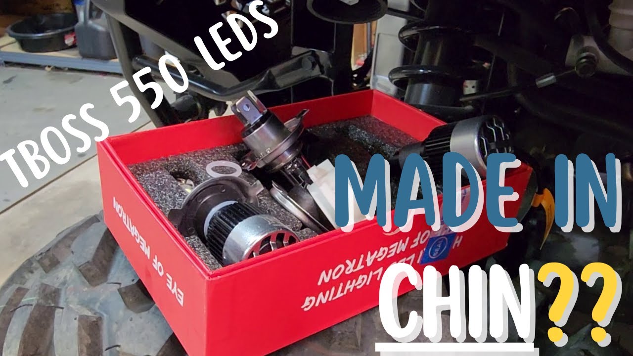 TRYING to install LED headlights in Massimo UTV