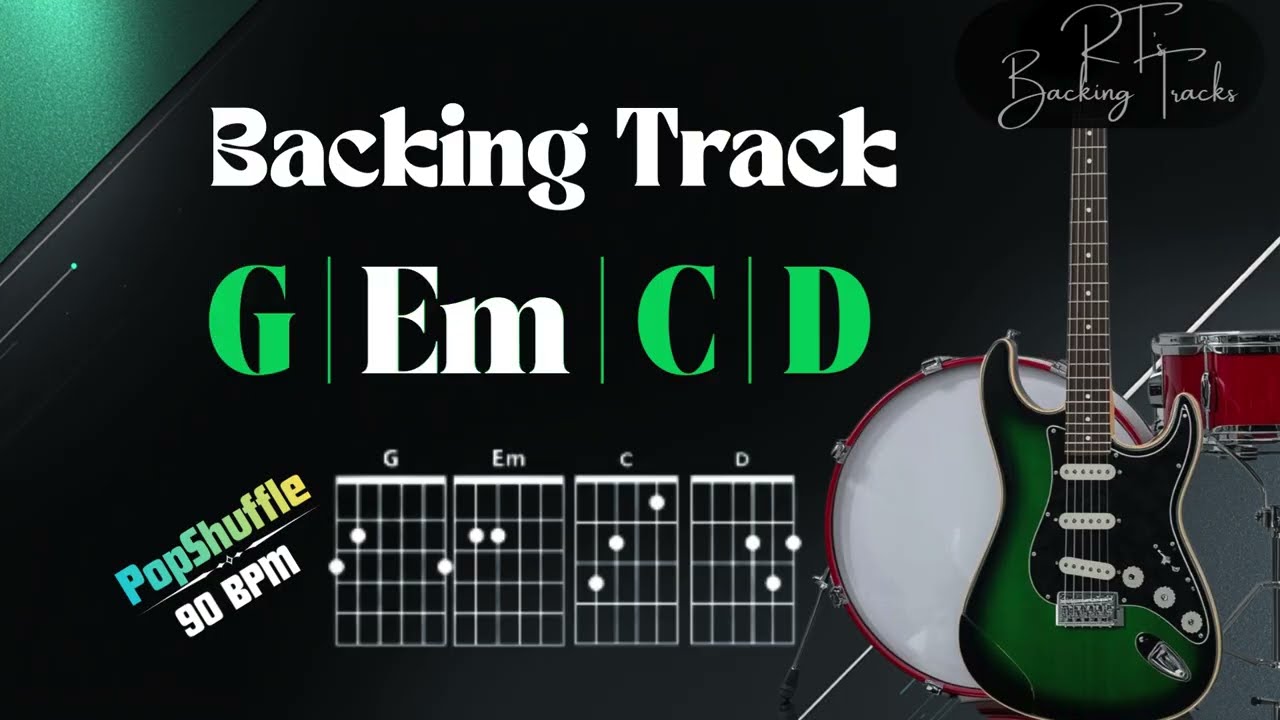 PopShuffle BACKING TRACK G Major