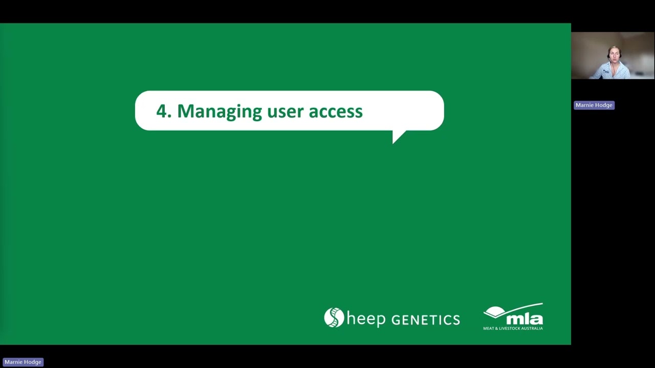 Payment Portal 4  Managing user access
