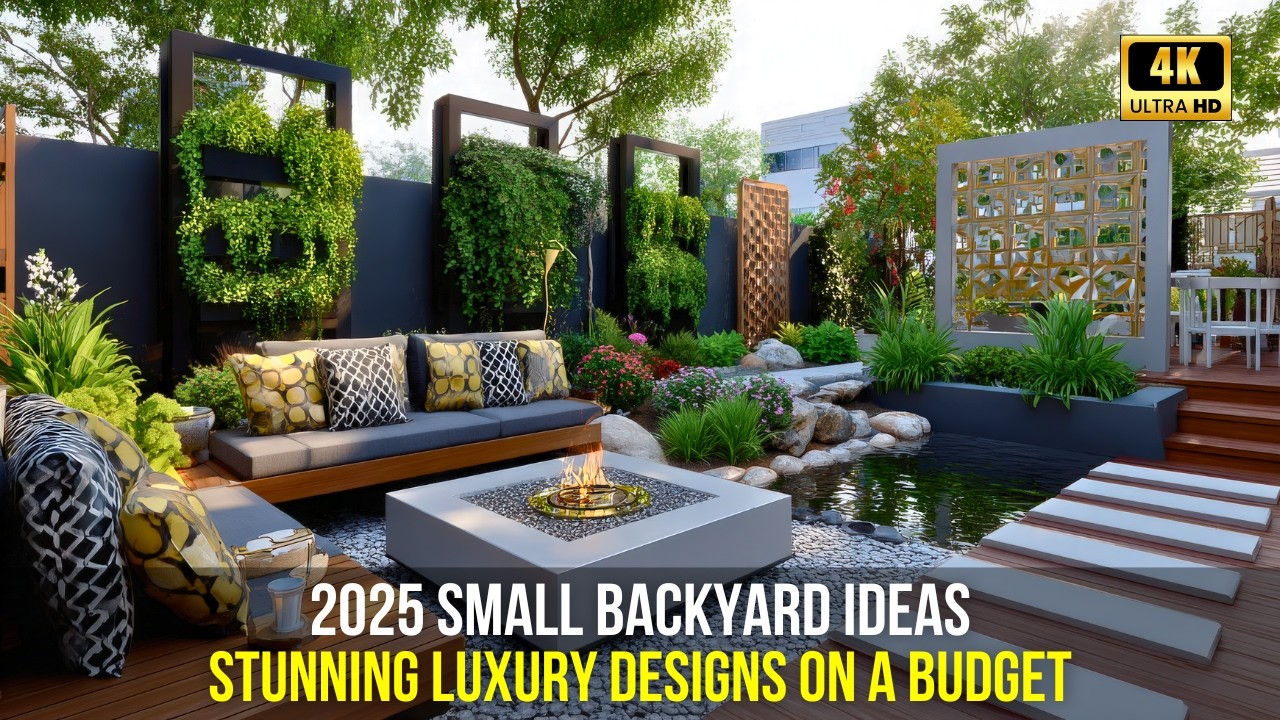 2025 Small Backyard Ideas: Stunning Luxury Designs On a Budget