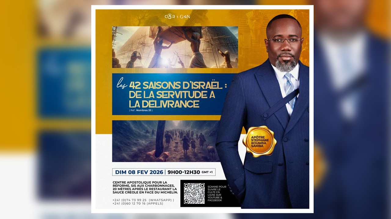 Les 42 saisons d'Israël : de la servitude à la délivrance - Apotre Stéphane KOUMBA SAMBA