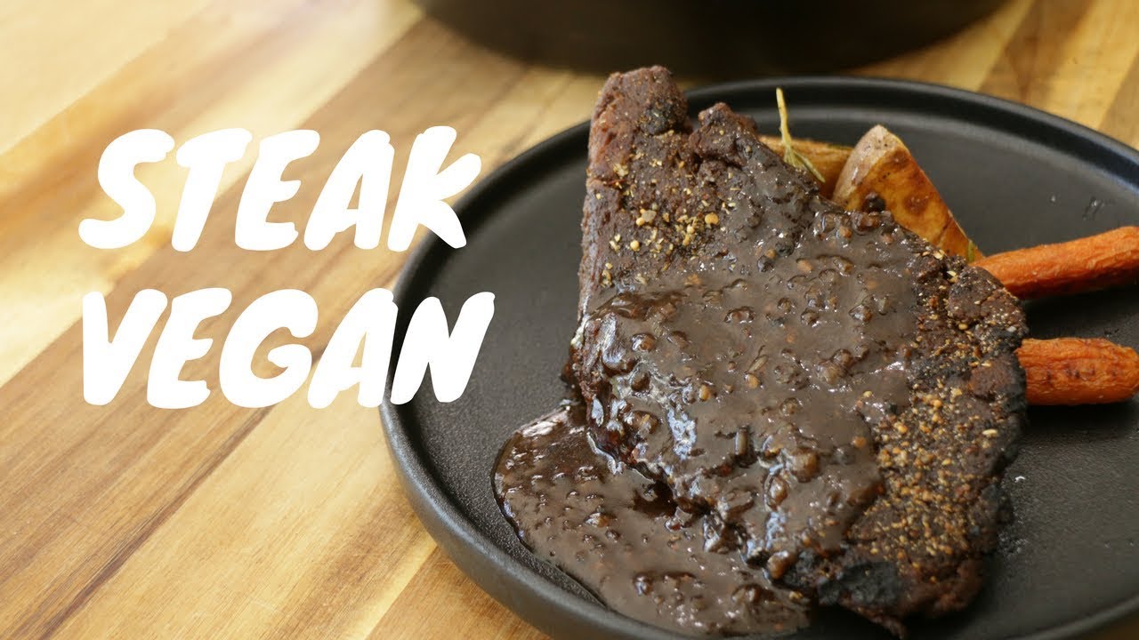 Steak de Seitan Végane I La Cuisine de Jean-Philippe