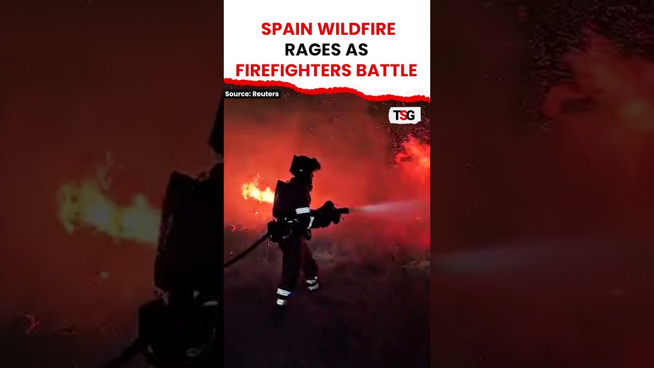 Aragon Wildfire: Massive Inferno Forces Emergency Response Across Spain | TSG