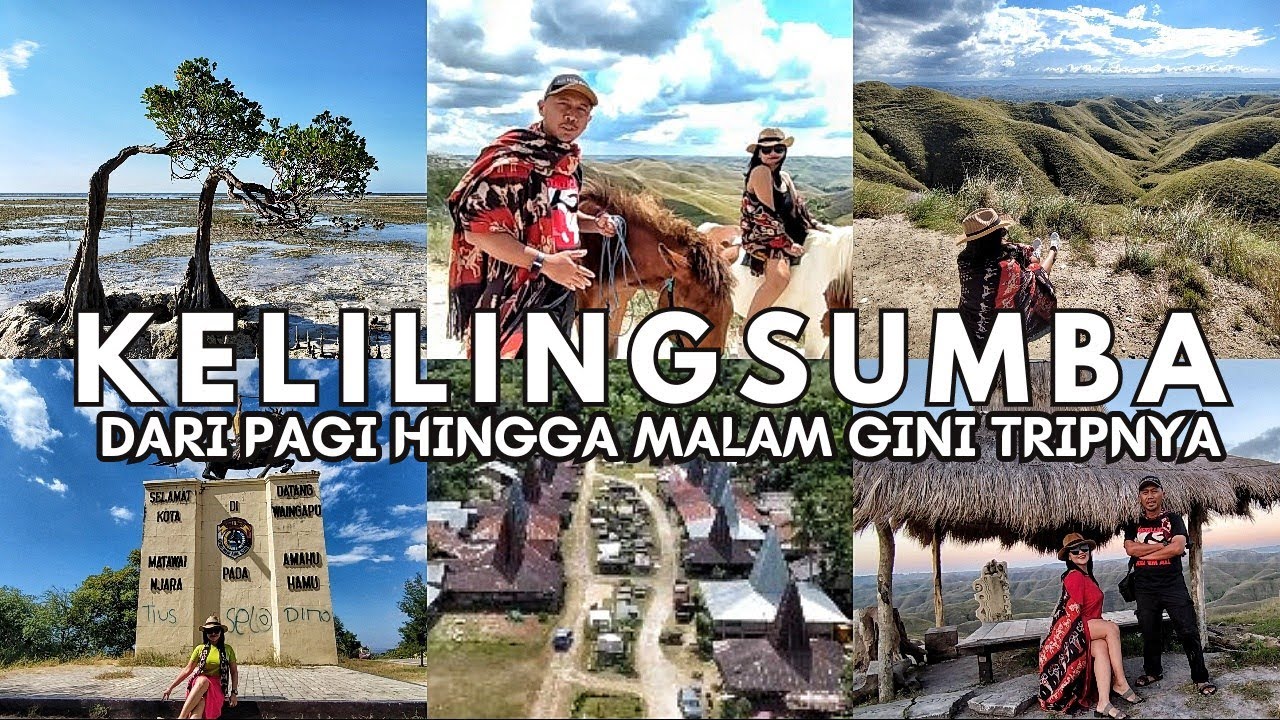 TERLENGKAP KELILING PULAU SUMBA NTT  | 1 HARI FULL DARI PAGI SAMPAI MALAM