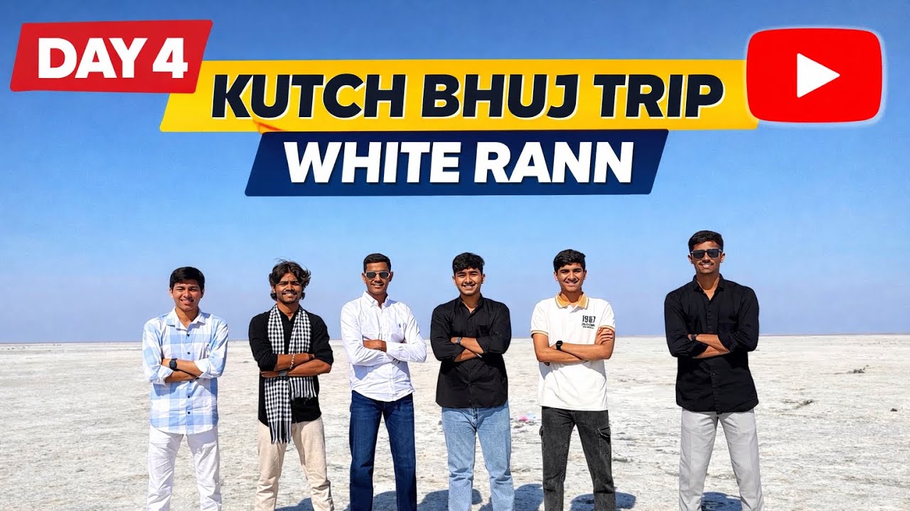 I'm Exploring Kutch on Day 4 of My WHITE Desert Run Vlog? #vlog #kutchbhuj