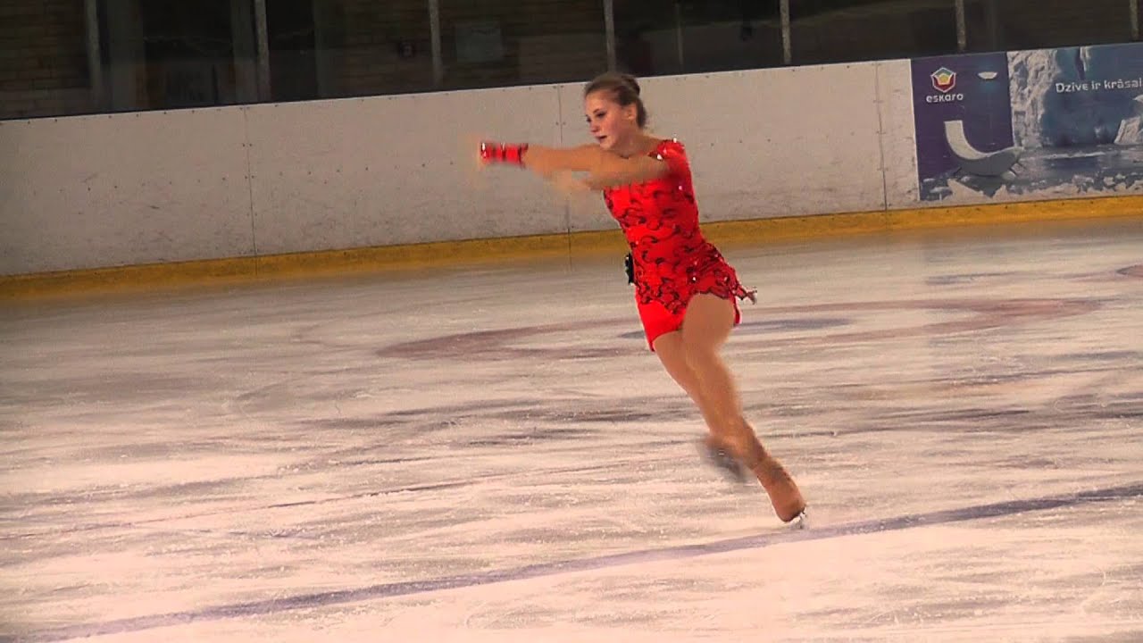 PUJATE Elizabete, LAT, Junior Ladies SP