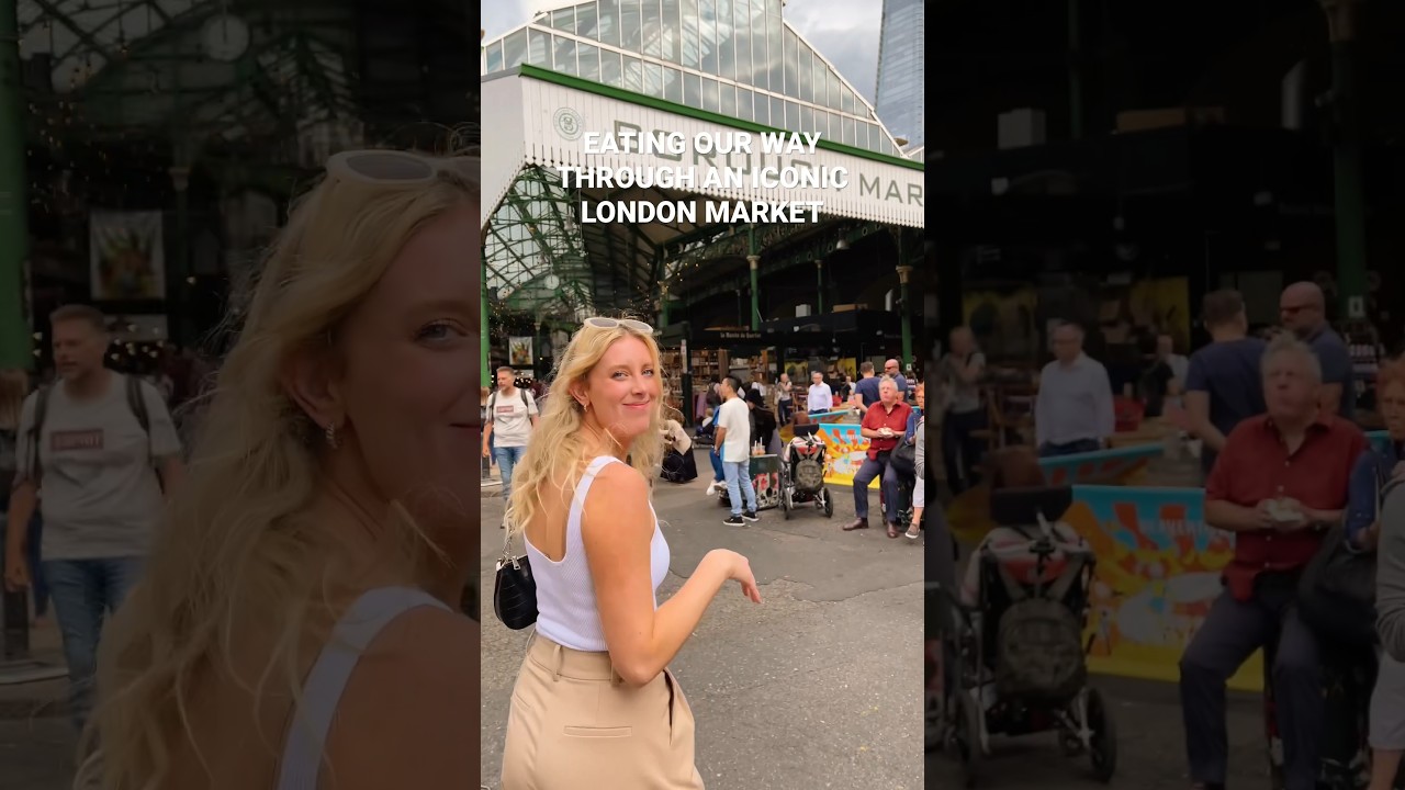 Гастрономическое путешествие по лондонскому рынку Боро! #travelfoodie #london