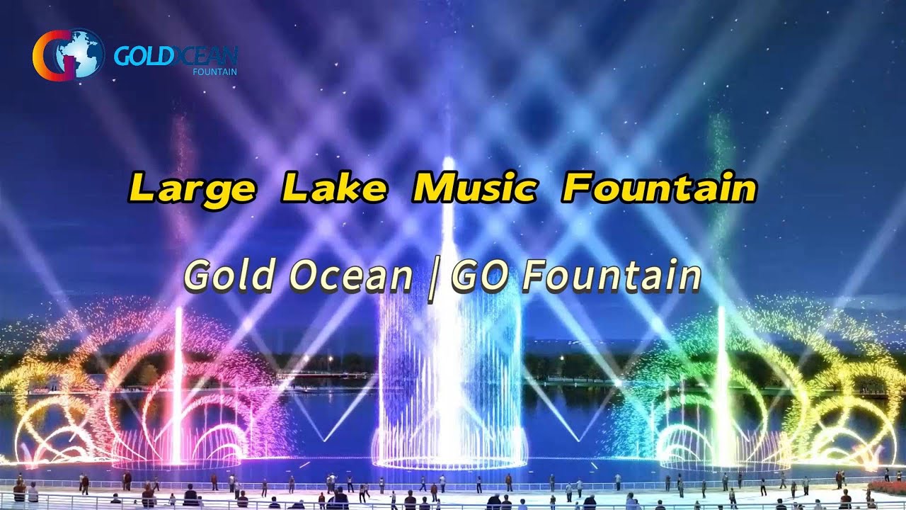 Fountain Design: Large Lake Music Dancing Water Fountain