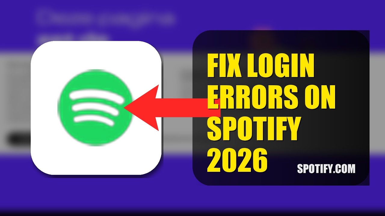 How To Fix Login Errors On Spotify 2026 (UPDATED GUIDE)