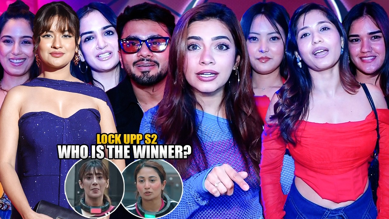 Celebrities Reaction 'Who Is The Winner Of Lock Upp Season 2' | Shivangi Joshi vs Shreya Kalra