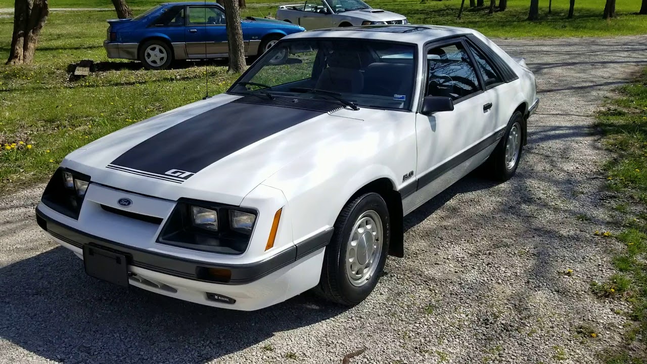 1985 mustang gt 6,800miles