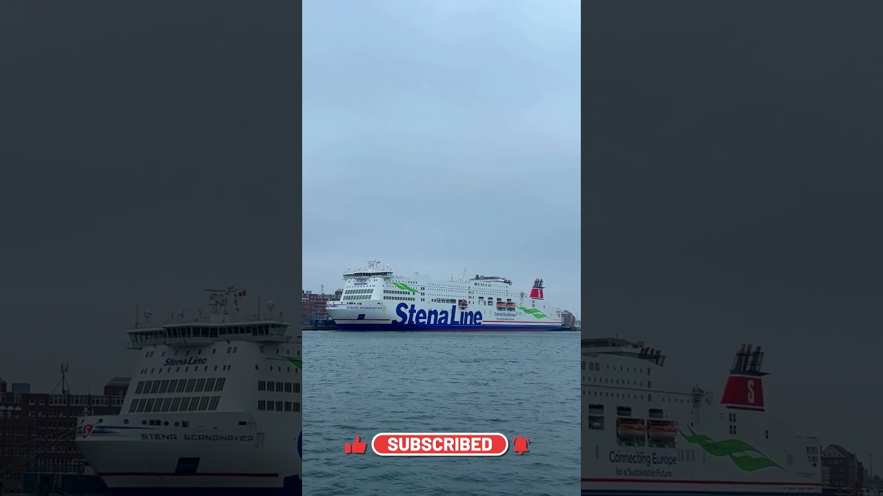 Fähre Stena Scandinavica IMO 9235517 #vessel #ship #ships #cargo #shipping #ferry #kiel