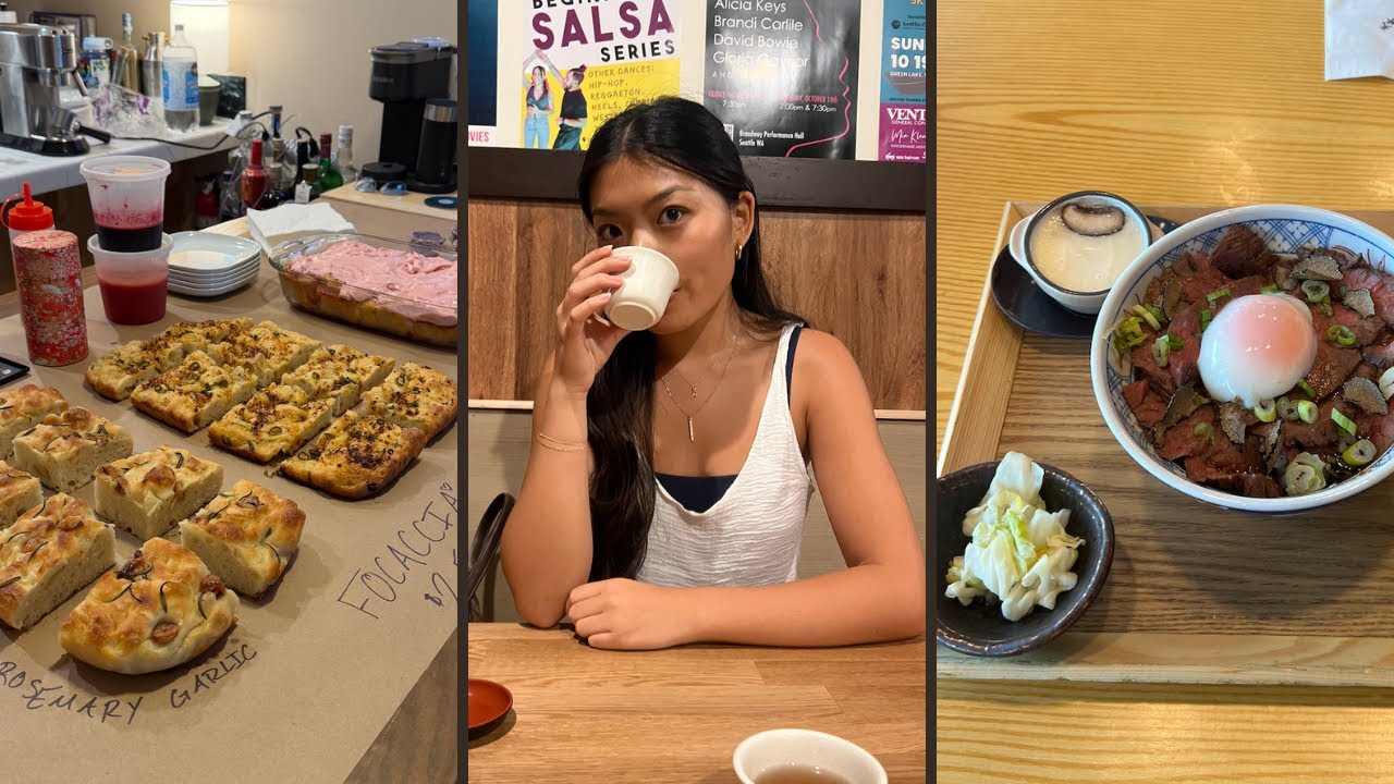 moving into college, good eats, and surprise dates