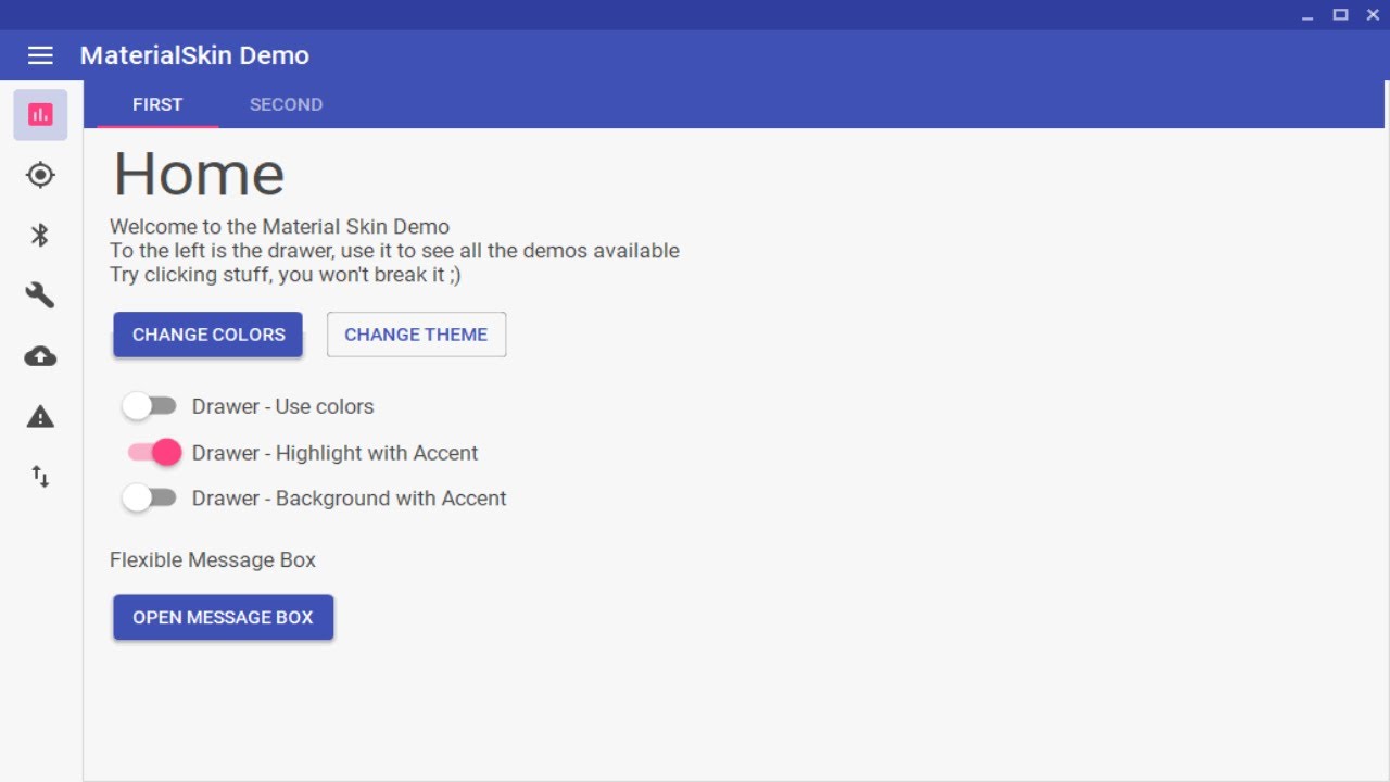 Учебное пособие по C# &mdash; Material Design для .NET WinForms | FoxLearn