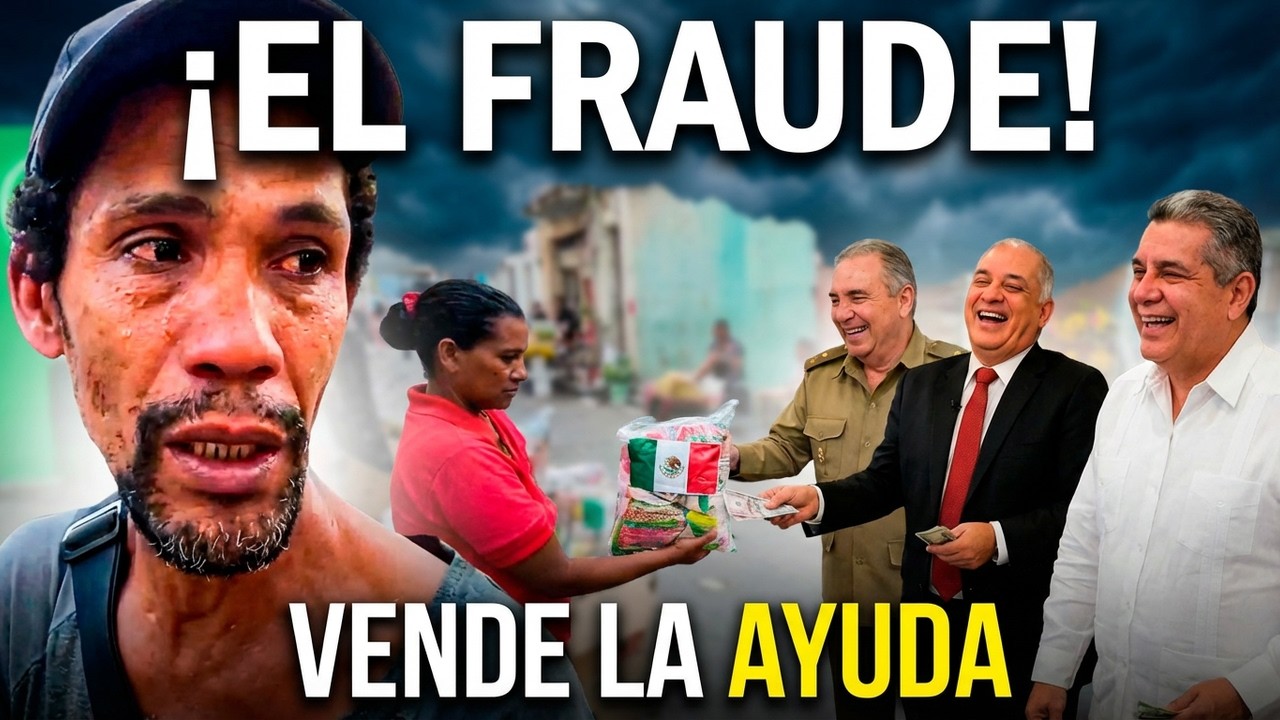 EL GOBIERNO CUBANO SE RÍE DE TODOS LOS MEXICANOS Y VENDE LA AYUDA QUE LE DAN