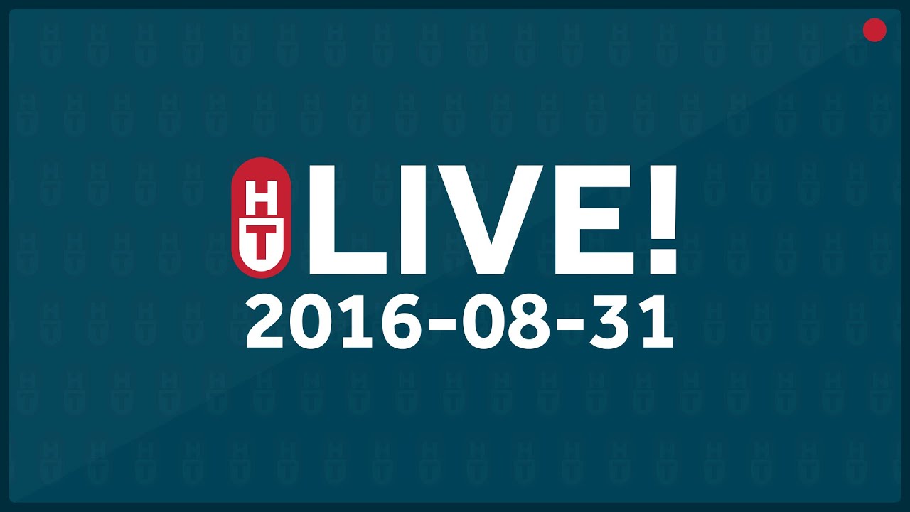 August 31, 2016 - LIVE