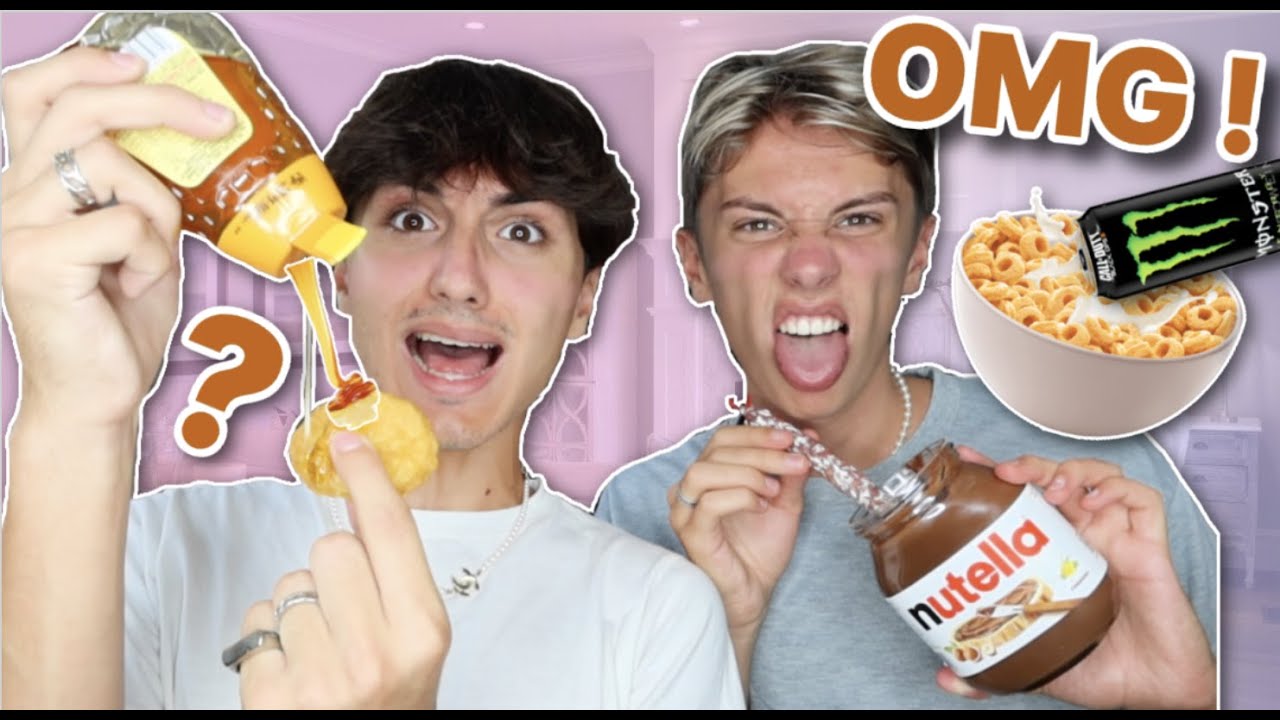 ON GOÛTE VOS PIRES MÉLANGES D'ALIMENTS ! (c'est dégueu)