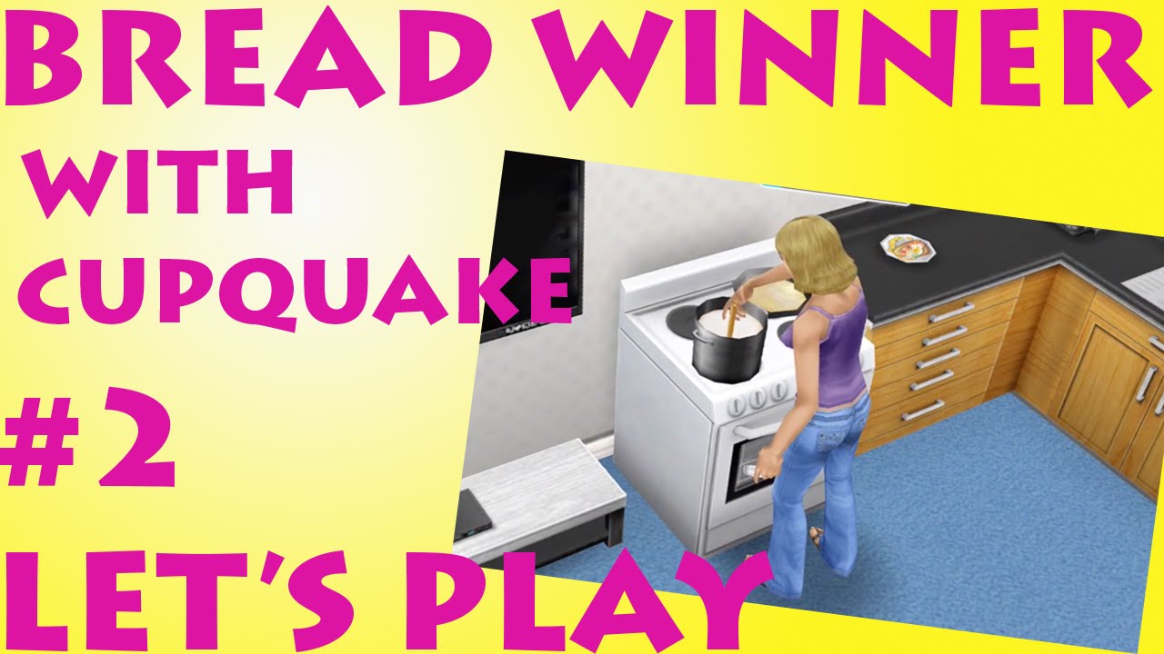Sims Freeplay | Bread Winner Quest w/ Cupquake | Lets Play #2