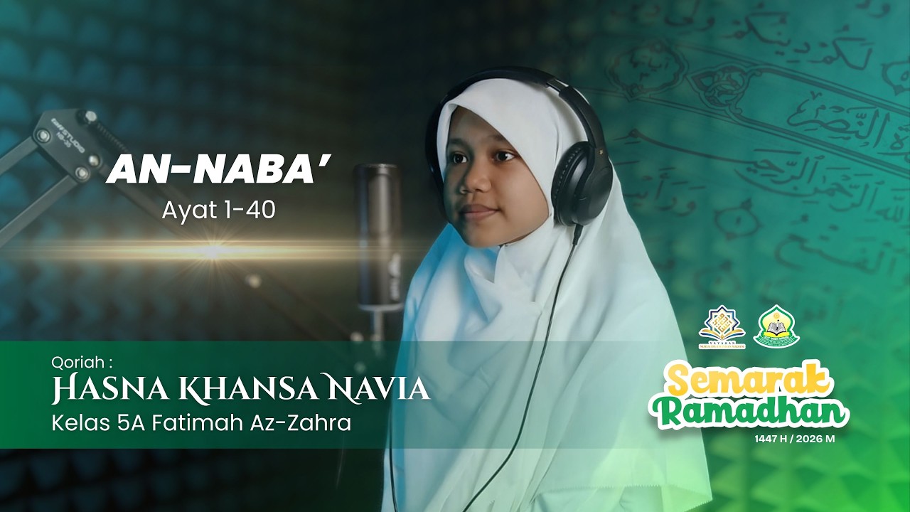 Surah An-Naba' | Hasna Khansa Navia | Murottal Juz 30