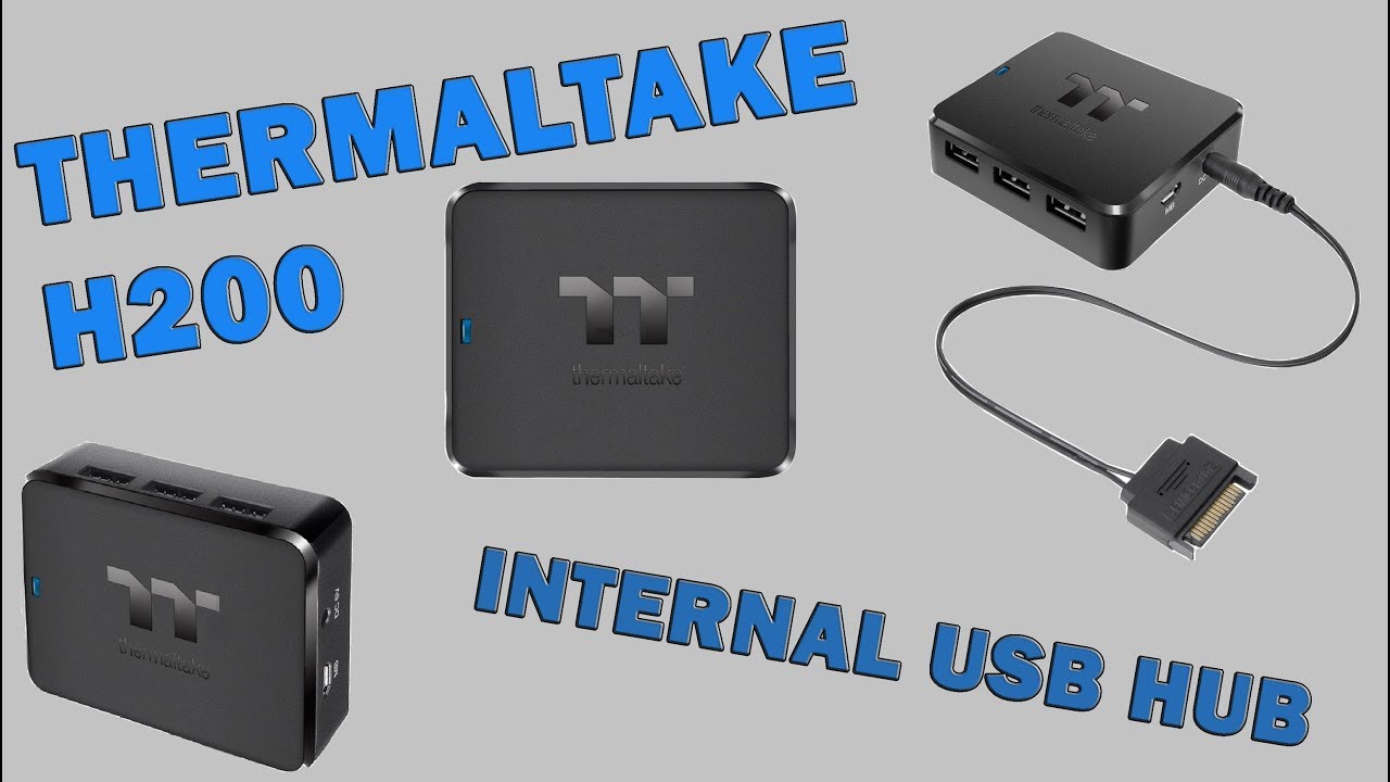 THERMALTAKE H200 Internal USB HUB - unboxing