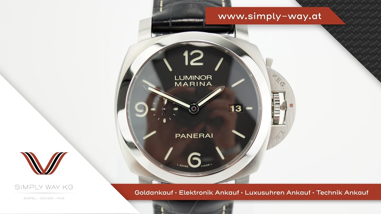 Panerai Luminor Marina 1950 3Days PAM 312 4K Detail View