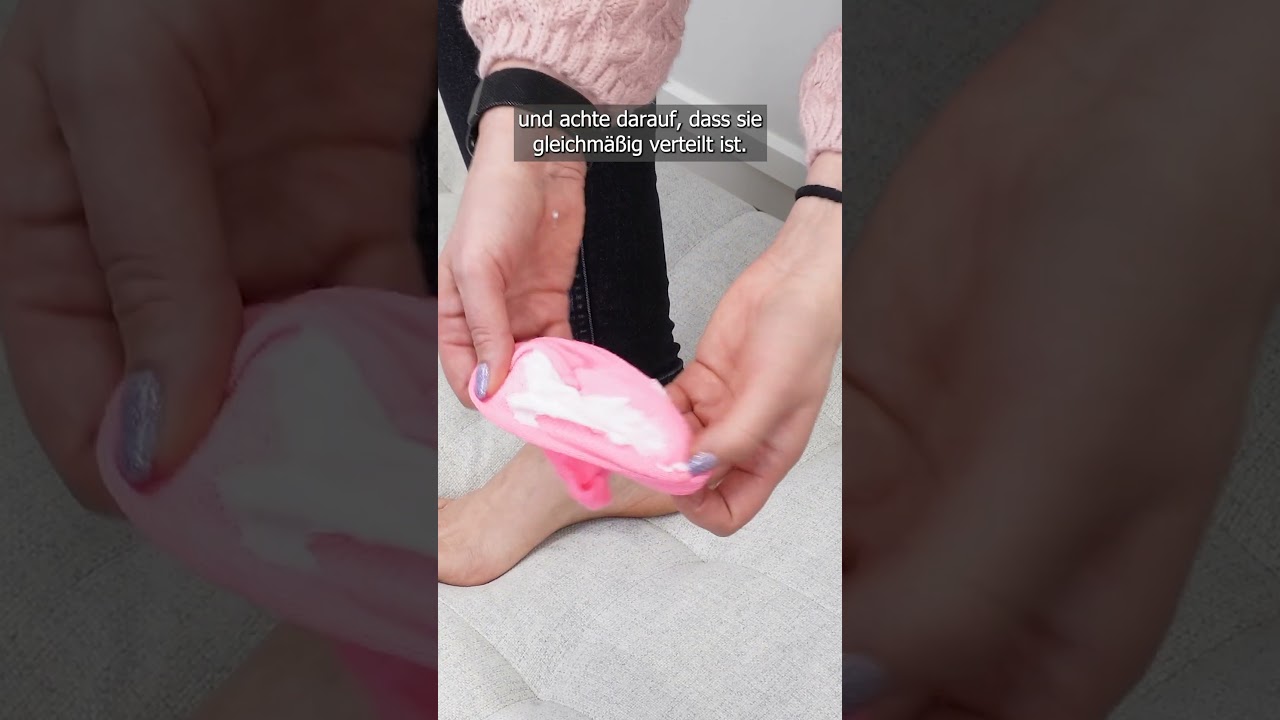 Samtweiche F&uuml;&szlig;e: Der einfache Trick f&uuml;r zuhause!