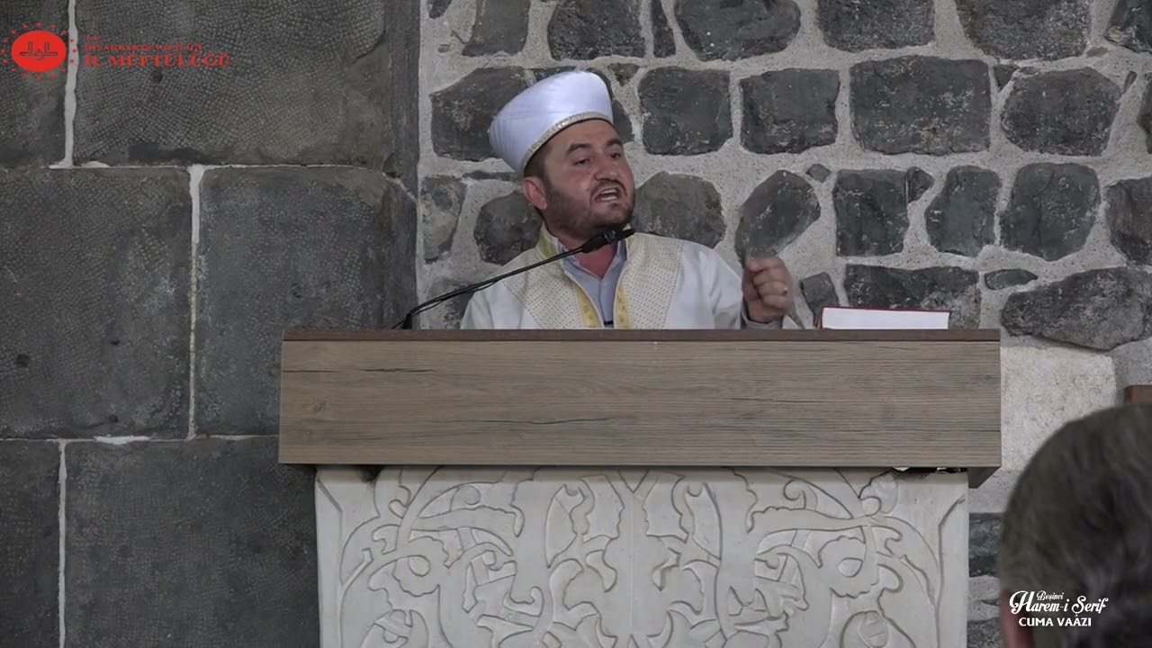Cuma Vaazı Çevre Bilinci Bağlar İlçe Müftülüğü Vaizi Taha Ay  Diyarbakır İl Müftülüğü