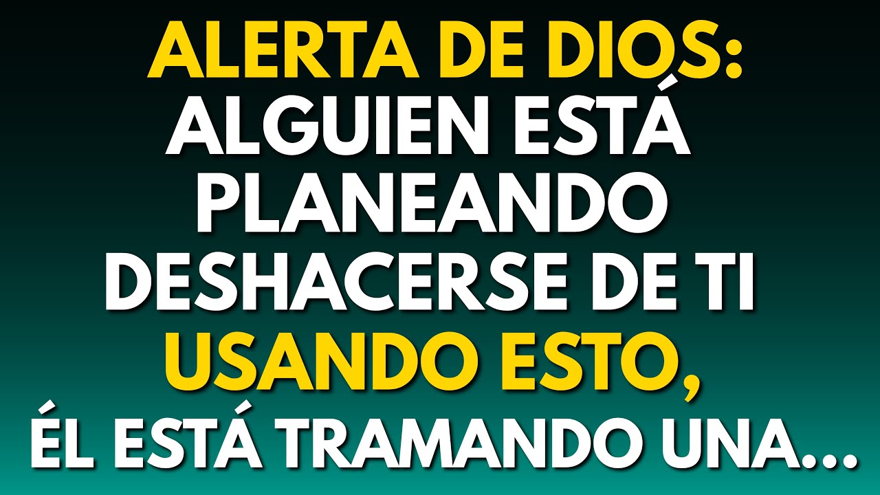 ATENCIÓN, ESTO ES SERIO: ALGUIEN ESTÁ TRAMANDO ALGO PARA SACARTE DEL CAMINO.