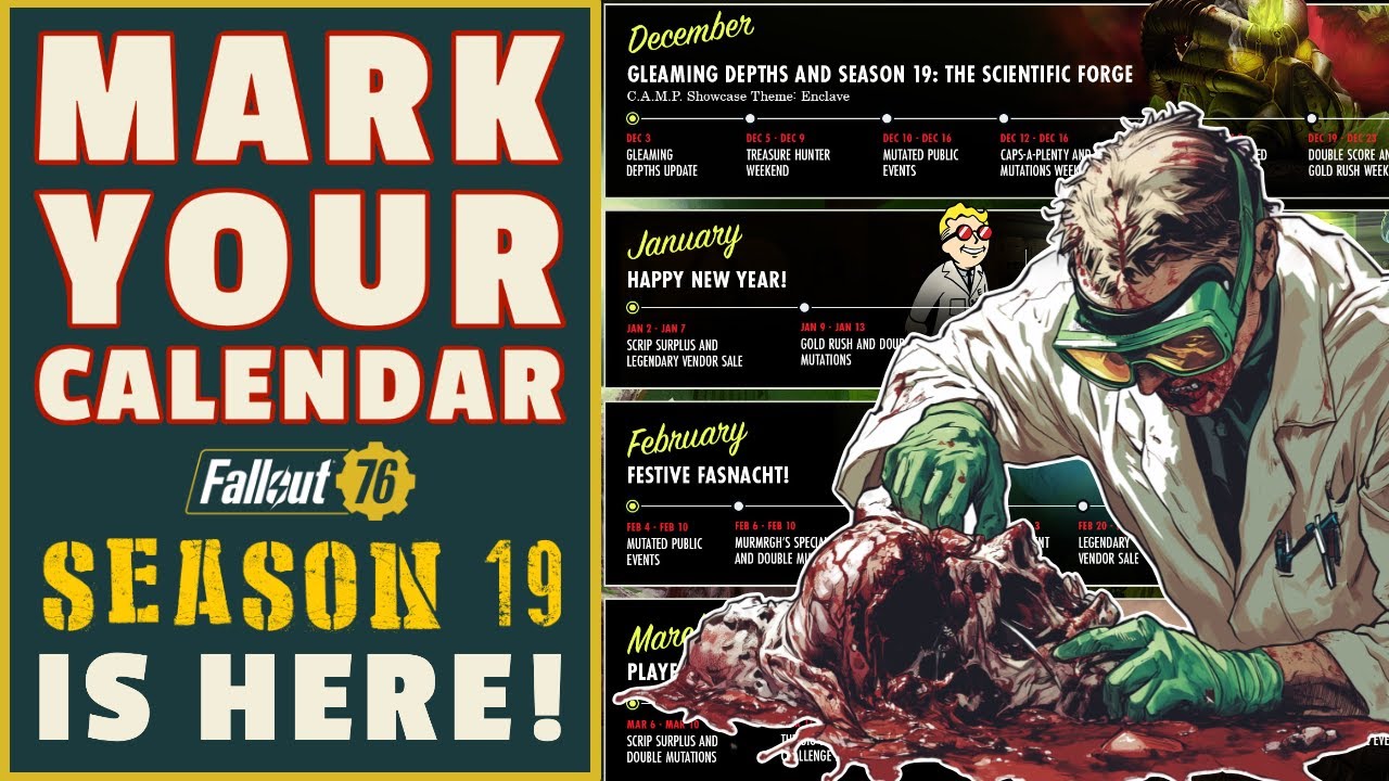 Get Ready For Fallout 76 Season 19 It's Coming FASTER Than You Think!