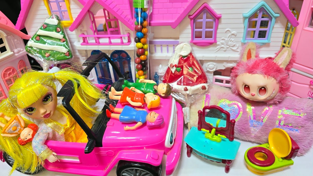 يوميات رؤي مع الست الغامضه_جنه ورؤي_مامتي دكتورة_العاب بنات 