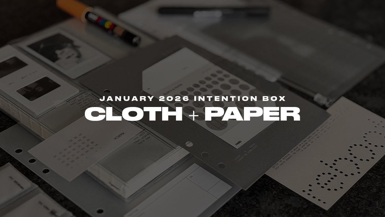 Коробка с материалами для размышлений от Cloth & Paper за январь 2026 года | Стоило ли возобновля...