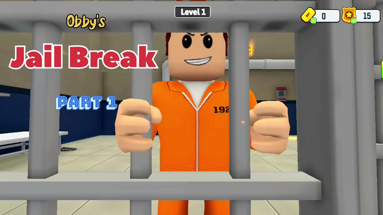 Obby 's Jail Break : Escape from Prison Gameplay walkthrough without Commentary [Part 1]