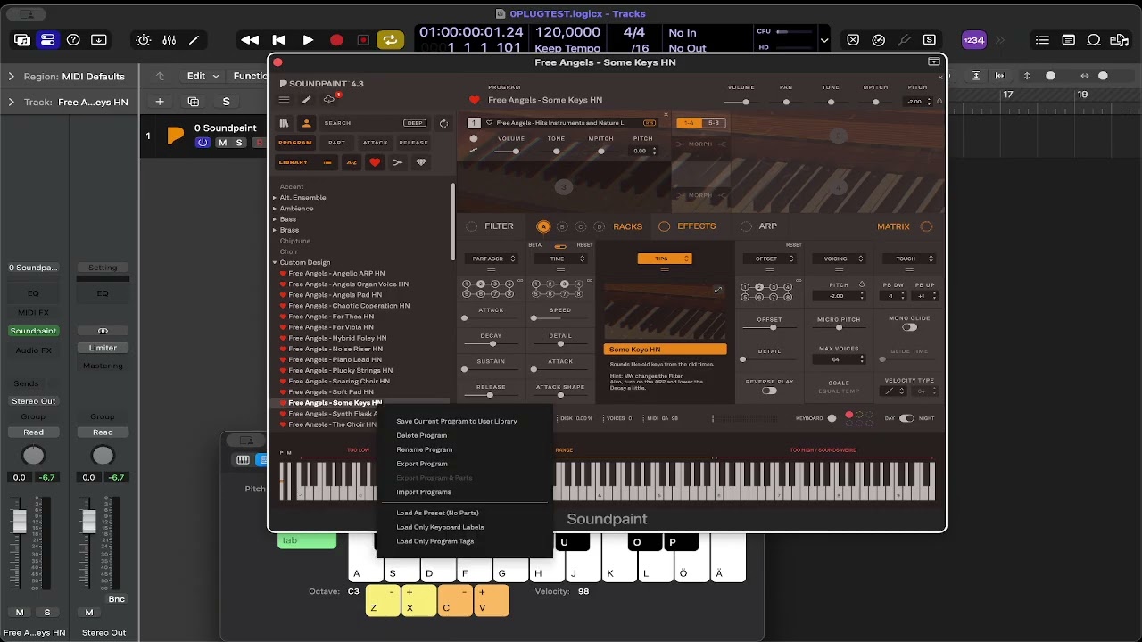 Free Soundpaint Presets/Programs⎥Playthrough of my Soundpaint Programs Collection - Colors Vol. 1