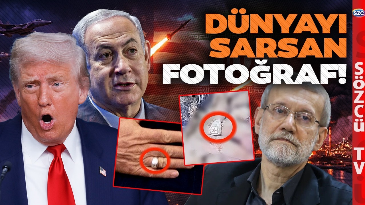 Enkaz Altından Çıkan Şok Görüntü! Laricani Yüzüğünden Tespit Edildi! Trump ve Netanyahu İddiası