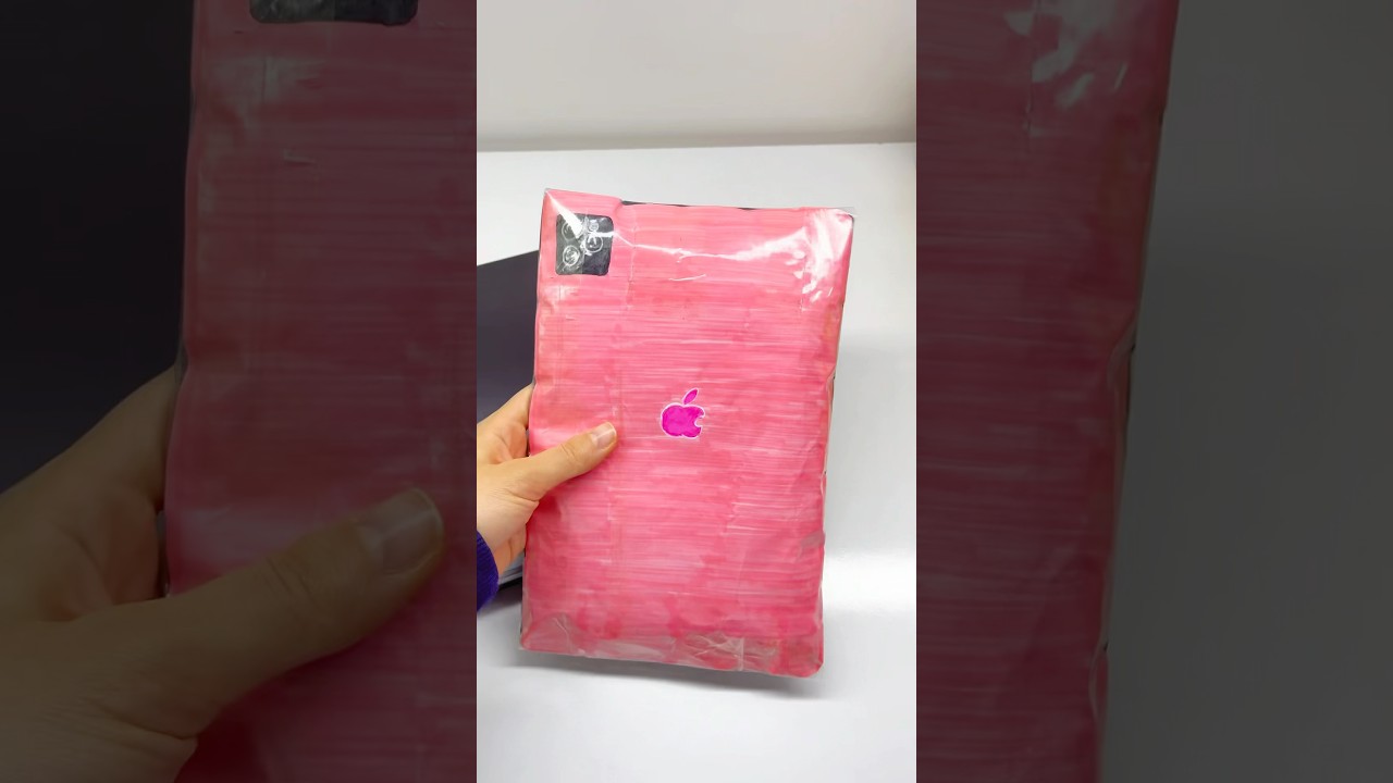 We make a Ipad for the paper. 💕🎀#kids #papercraft #tutorial #diy