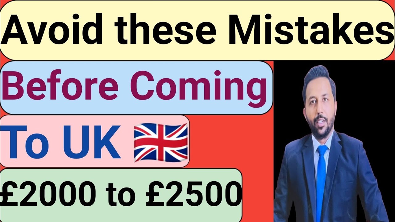 TOP 03 Mistakes to AVOID before Moving to UK🇬🇧 | Student Life in UK | Moving to UK