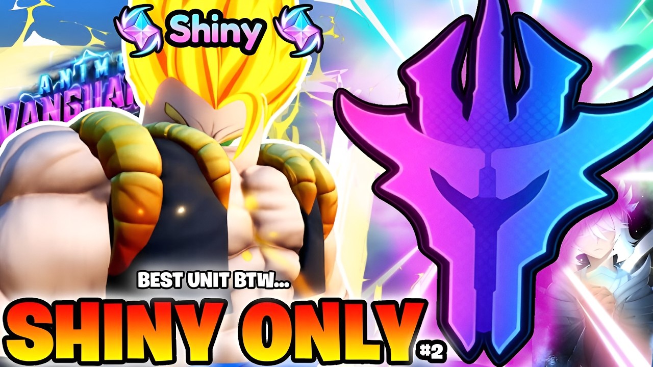 I Got the Most UNDERRATED Unit on my Shiny Only Account... | Anime Vanguards