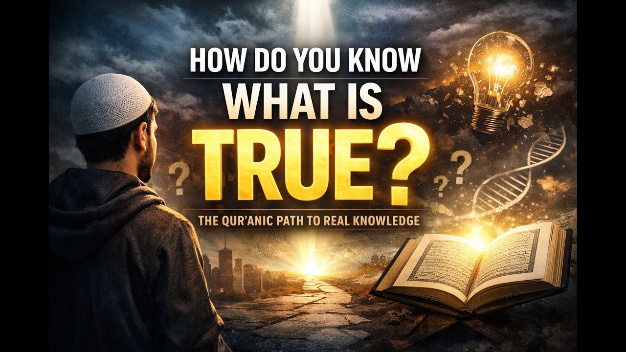 How Do You Know What You Believe Is True? The Quran’s Method for Knowing the Truth