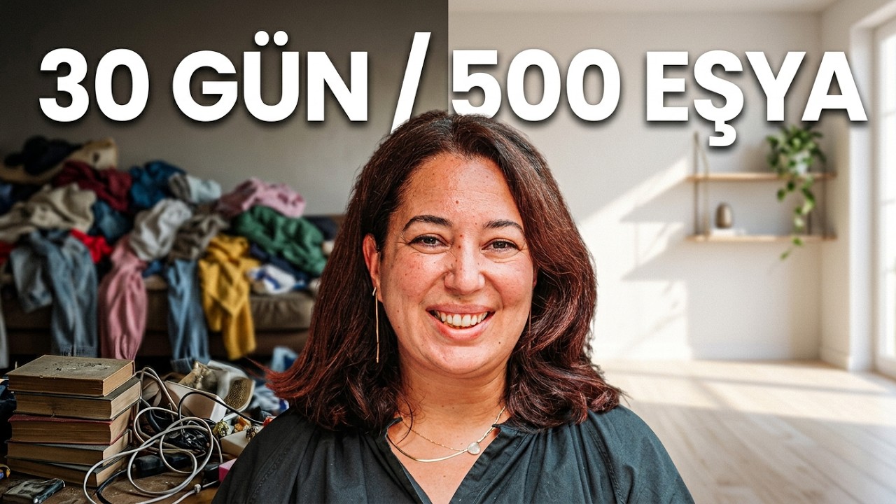 BİR AYDA NASIL 500 EŞYA SADELEŞİRSİN? | Minimalizm| Sadeleşerek Özgürleş Podcast S2B9 | Benimle Yaz