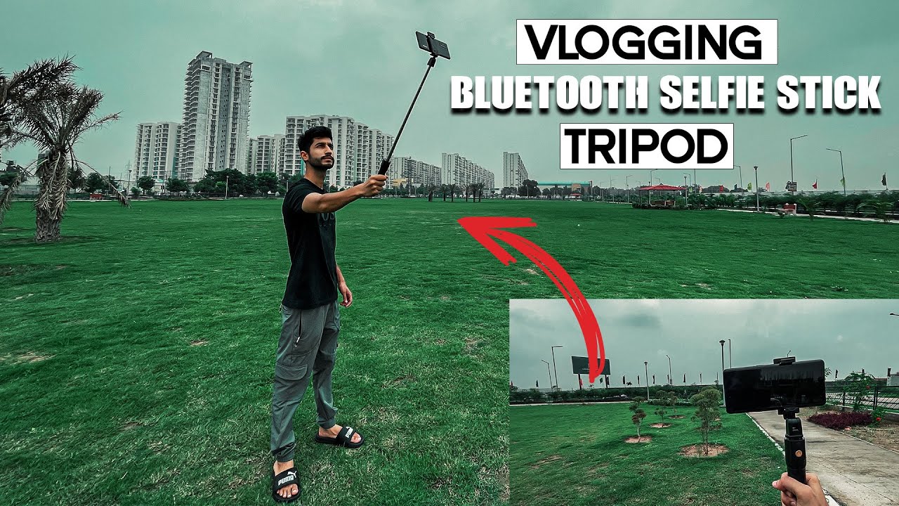 BEST MOBILE SELFIE STICK TRIPOD WITH BLUETOOTH REMOTE FOR VLOGGING VIDEOS | IN HINDI