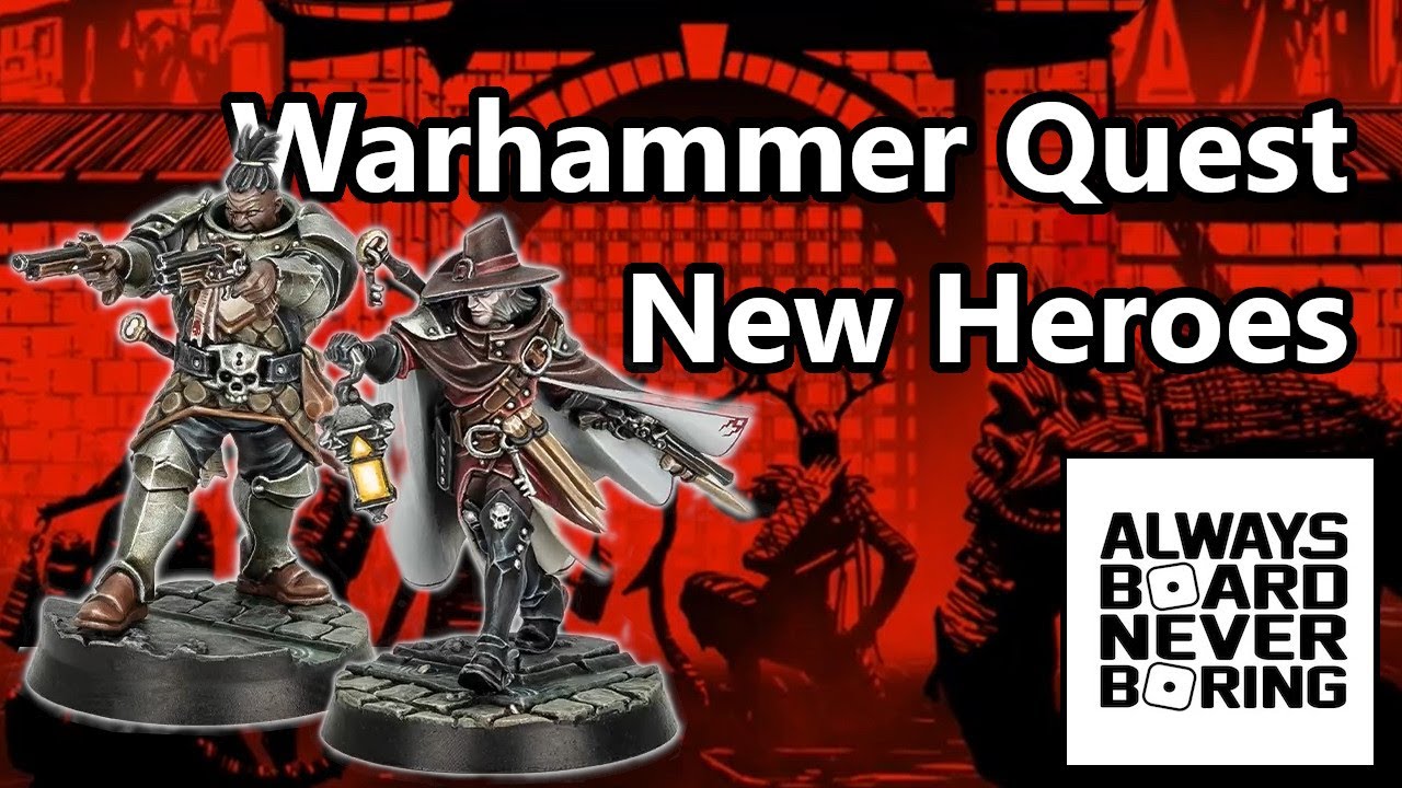 Saviours of Cinderfall - New Official Heroes & Rules for Warhammer Quest Cursed City