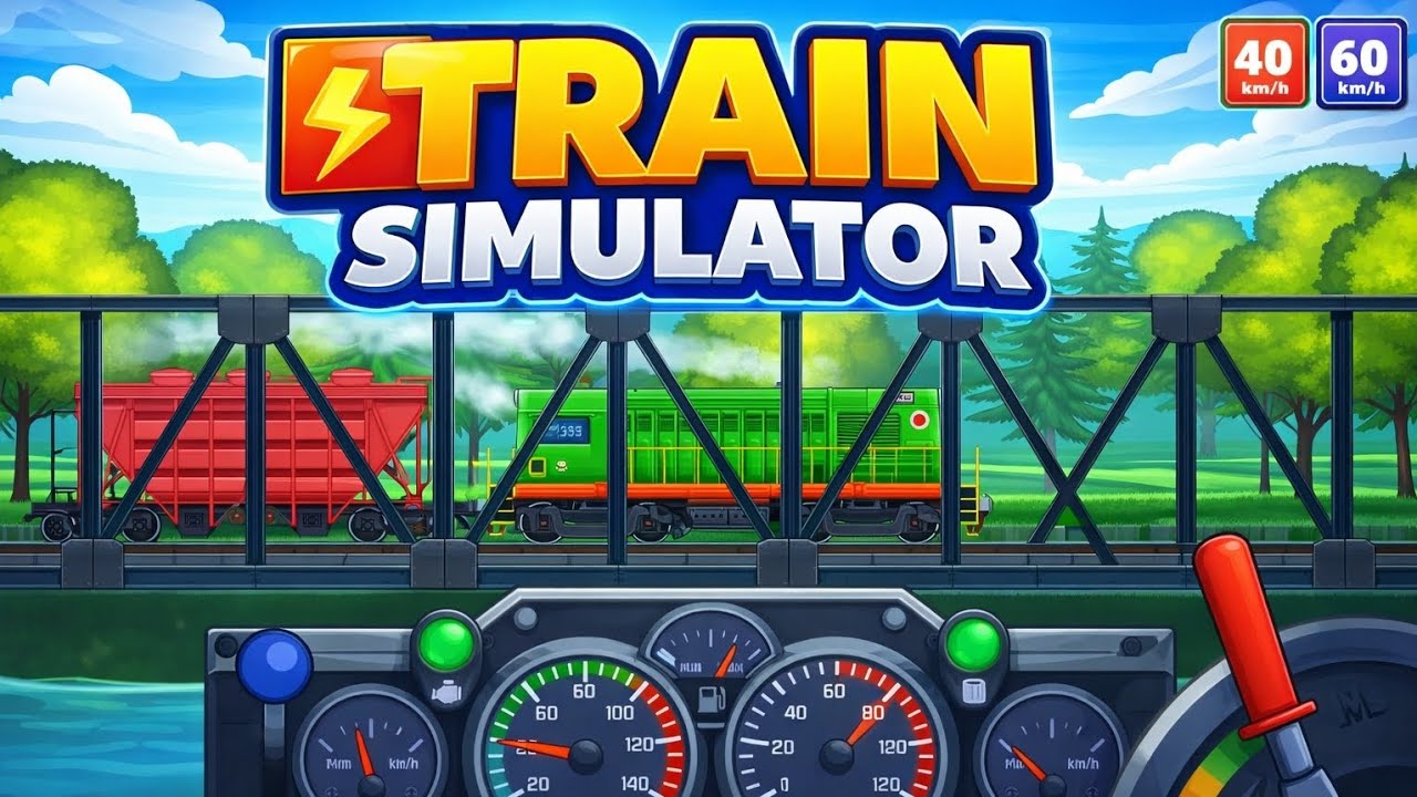 Indian Train Simulator Game | 40 vs 60 km/h Speed Test🚂 Hindi Gameplay #traingame #train #viralvideo