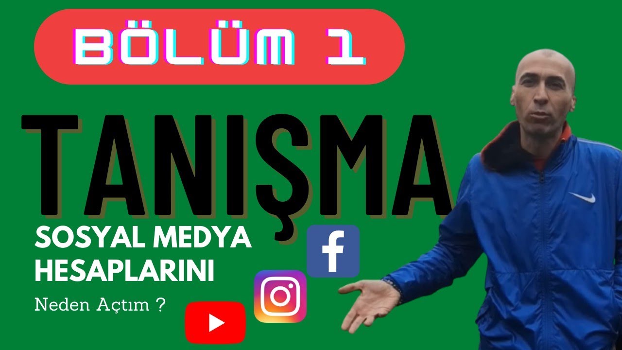 1. BÖLÜM :  TANIŞMA  (Kamera karşısında ilk yayın ! )
