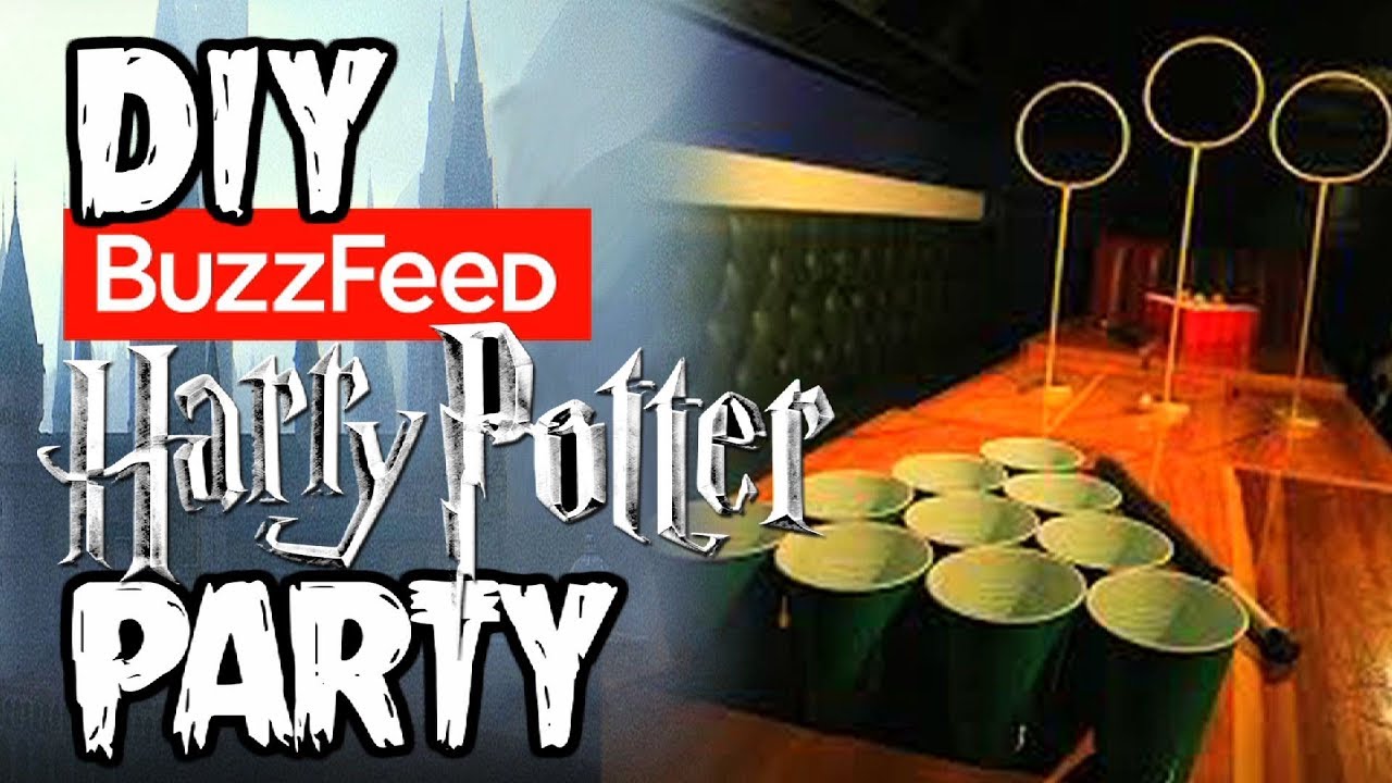 I Tried BUZZFEED's Harry Potter Party (SPOILER ALERT, IT'S AWESOME)