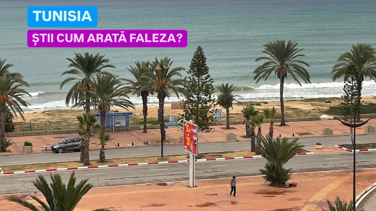 [4K][2024]TUNISIA  🇹🇳 HAMMAMET - ȘTII CUM ARATĂ FALEZA ?! HAI LA O PLIMBARE!