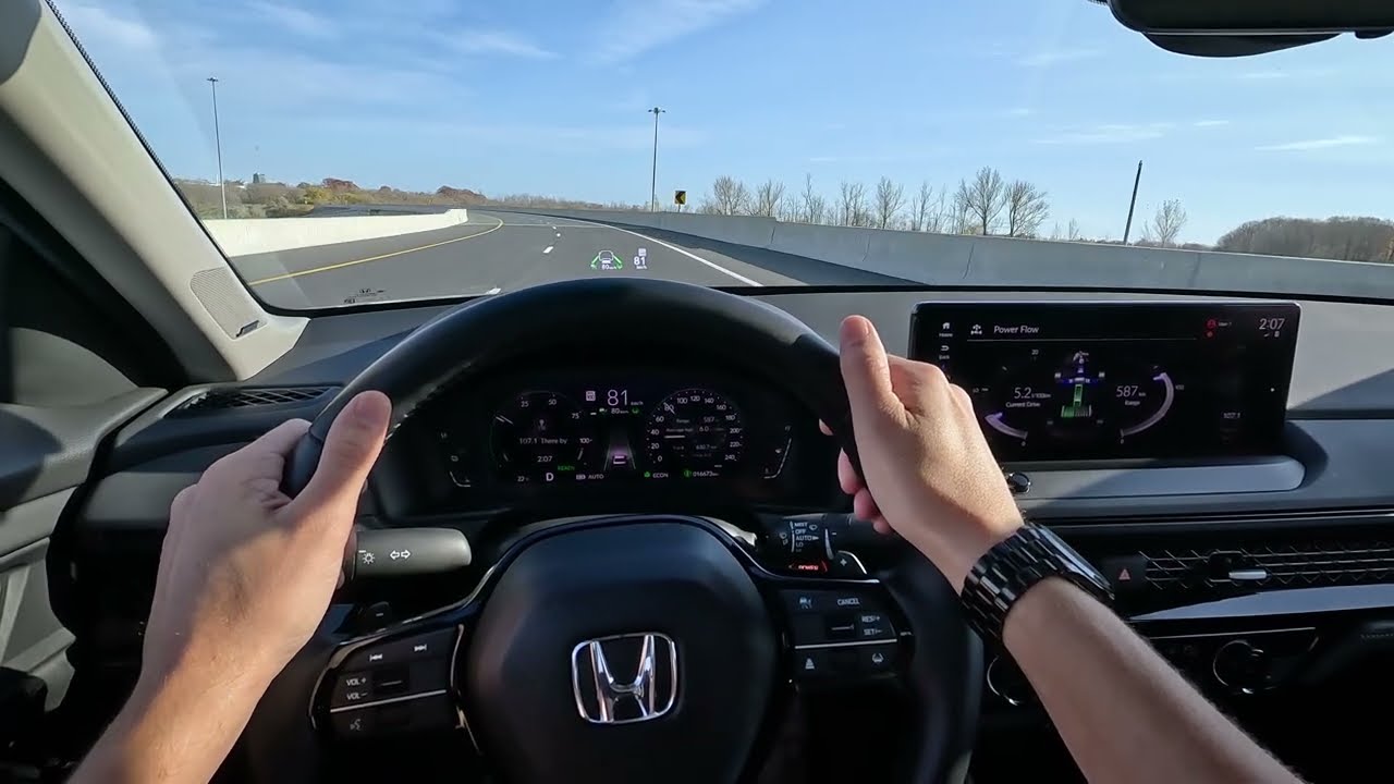 2025 Honda Accord Hybrid // Quiet POV Drive